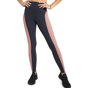 Koral Intention High Rise Rib Legging‎ in Alvarado & Black